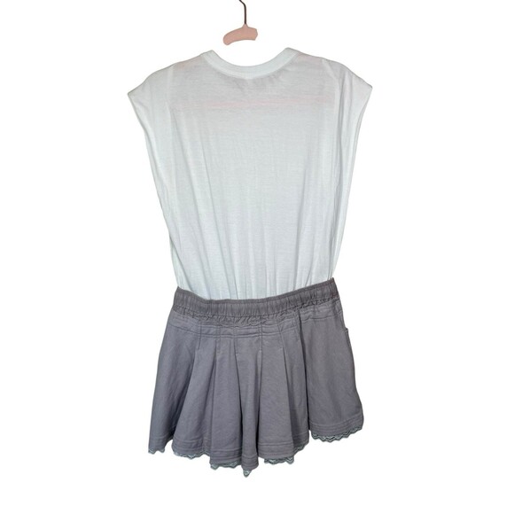 Daily Practice Anthropologie Goal Line Twofer Mini Dress Size Med‎ Athletic - Picture 3 of 12